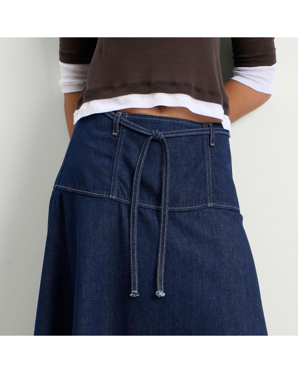 Samsøe & Samsøe Blue Satilly Skirt