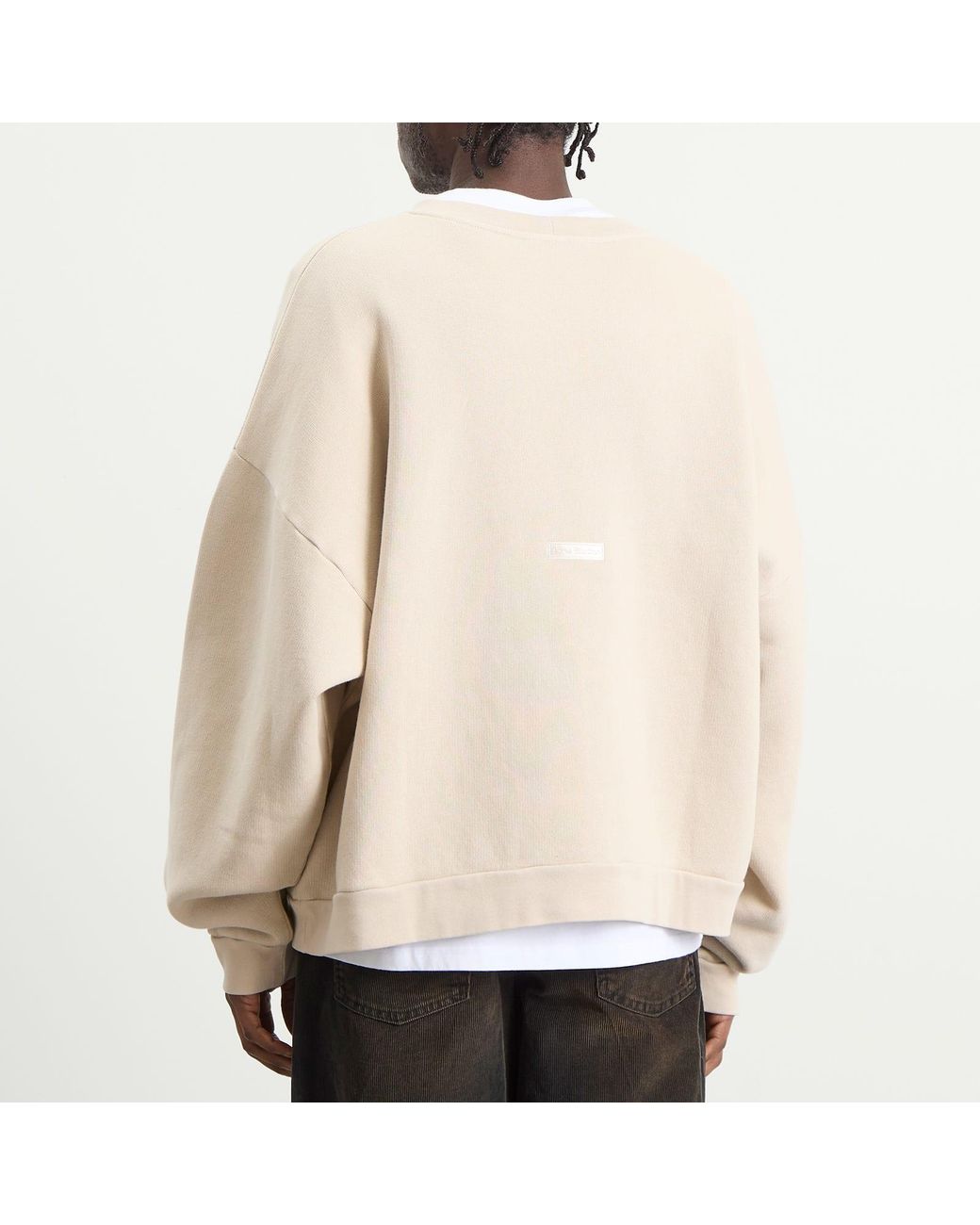 Acne Natural Fester Vintage Sweatshirt for men