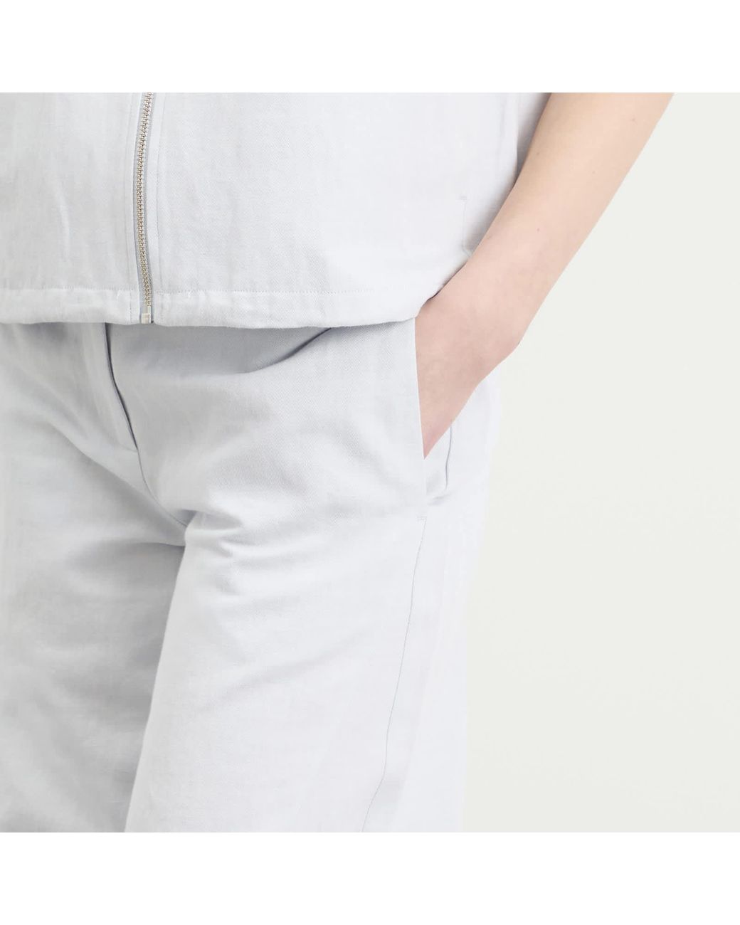 Samsøe & Samsøe Saroko Parachute Trousers in White | Lyst