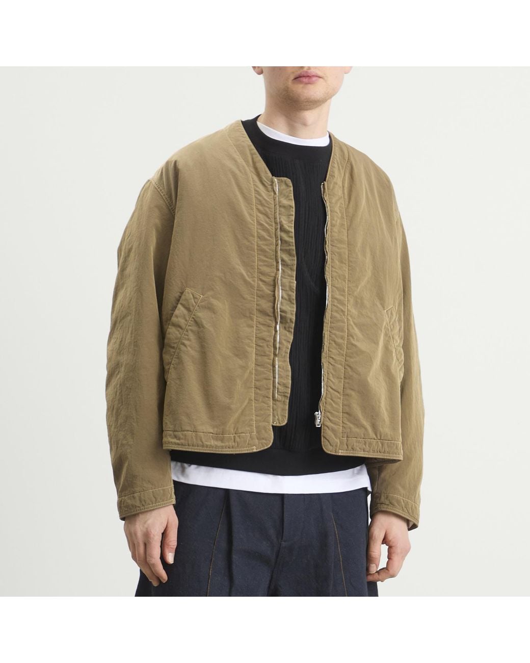 RANRA Green Ascender Canvas Nylon Jacket for men