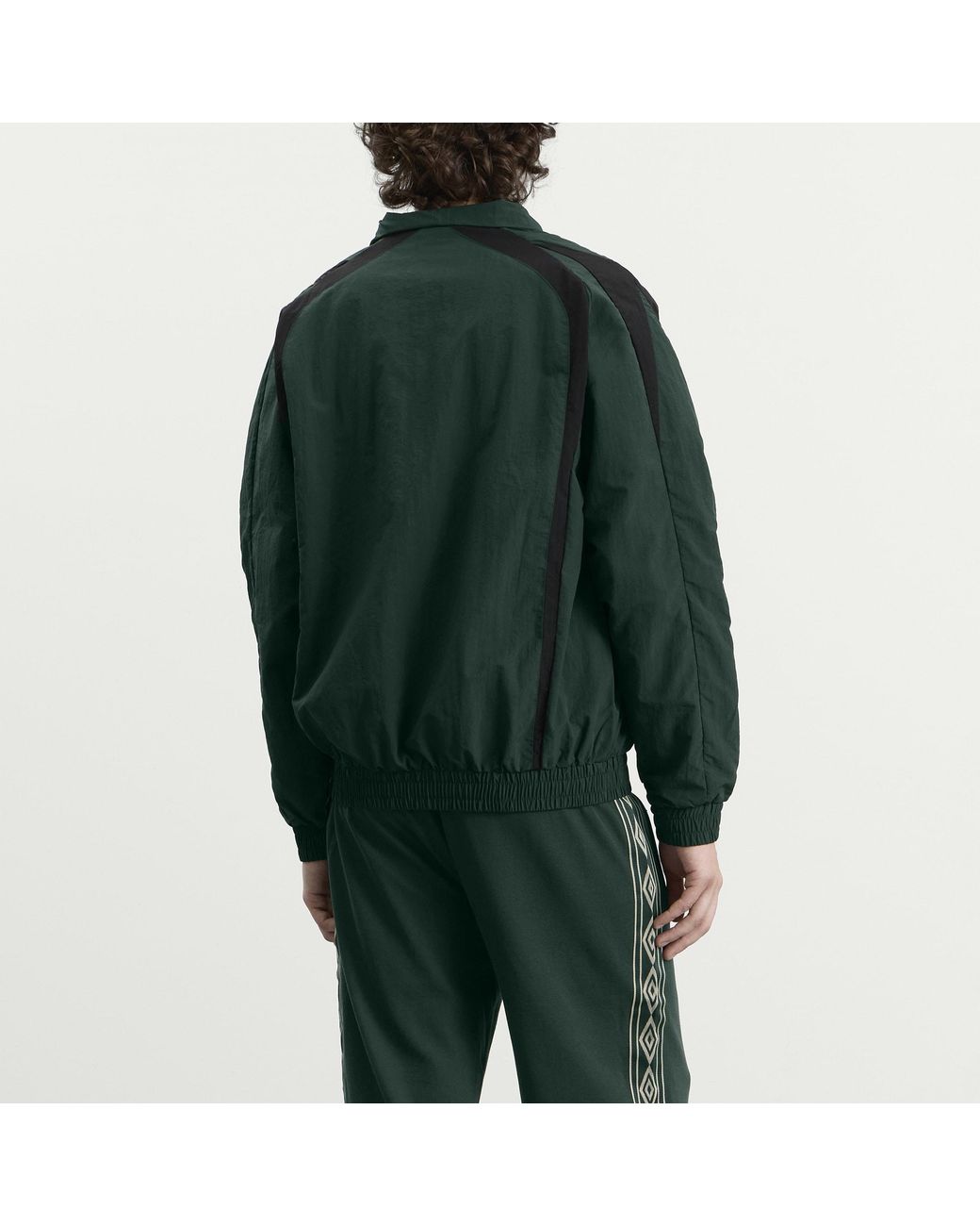 Umbro Green Relaxed Track Jacket for men