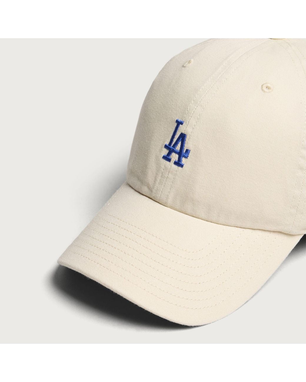'47 White 47 Base Runner La Dodgers Clean Up Cap