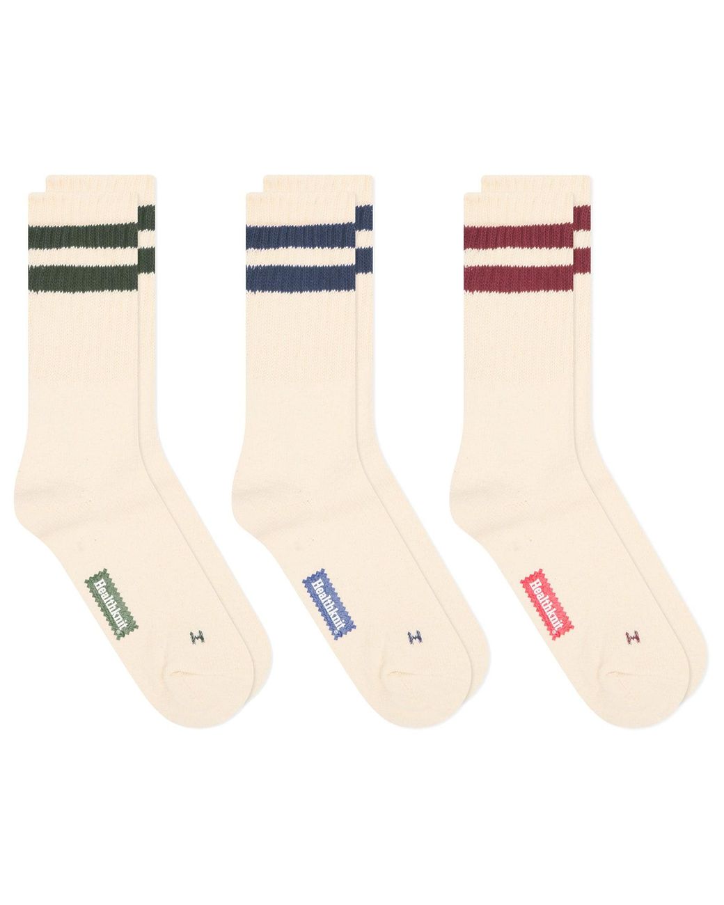 Healthknit Multicolor Crew Sock