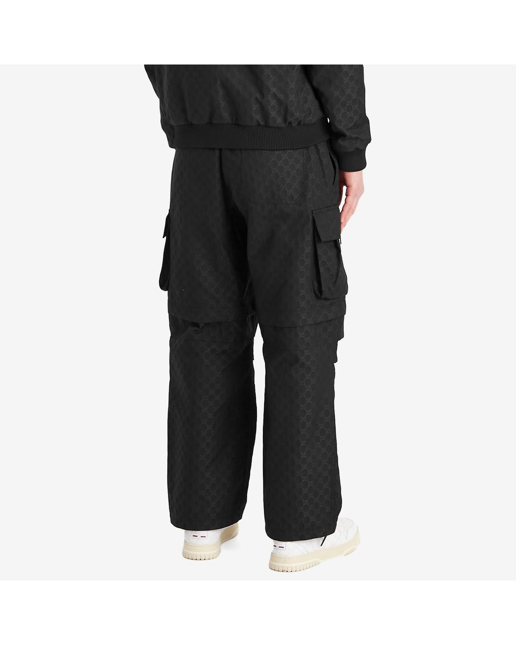 gucci-Black-Cotton-Ripstop-Gg-