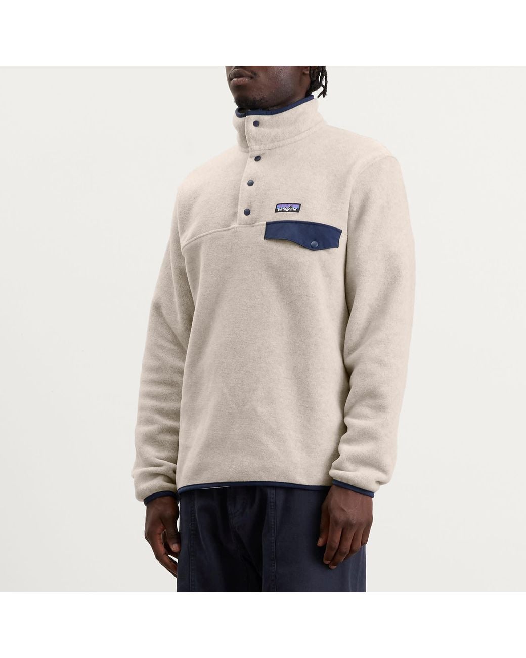 Patagonia Gray Synchilla Snap-T Pullover for men