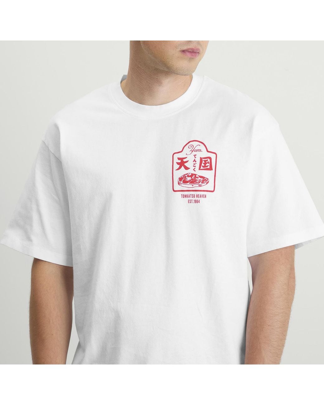 Edwin White Tonkatsu T-Shirt for men