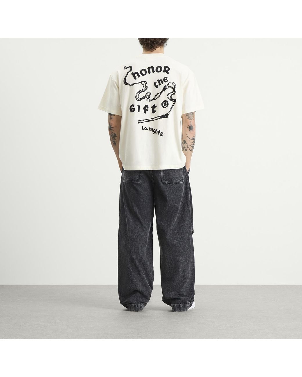 Honor The Gift White La Nights T-Shirt for men