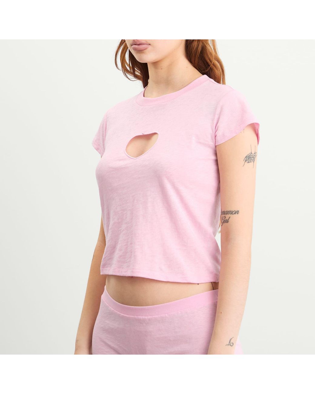 Skims Pink Worn