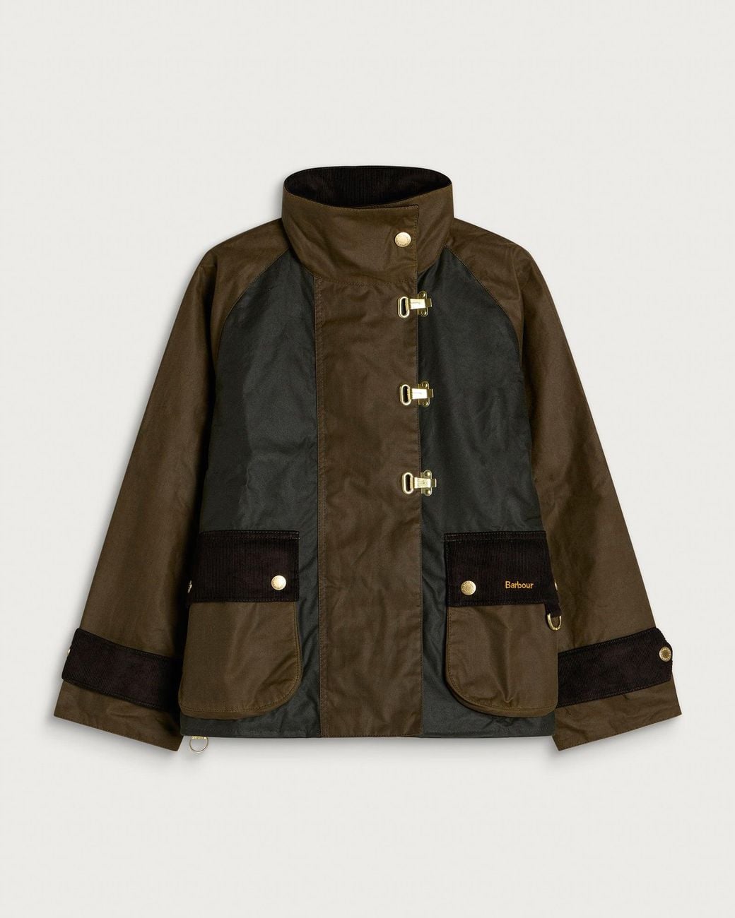 Barbour Hazelwood Wax Jacket in Brown | Lyst