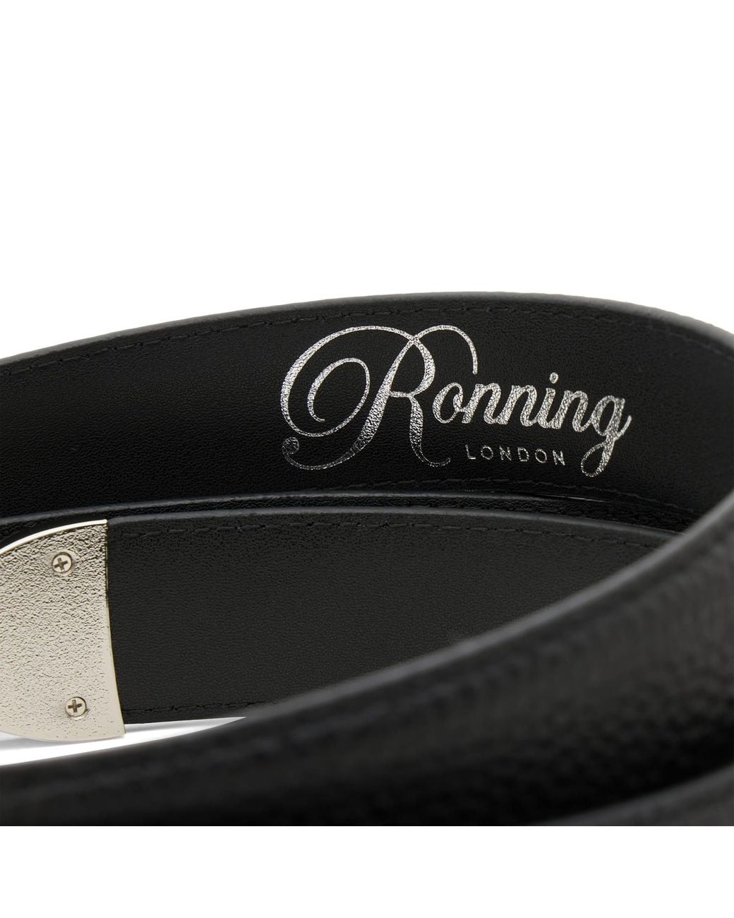 Ronning Black Western Belt for men