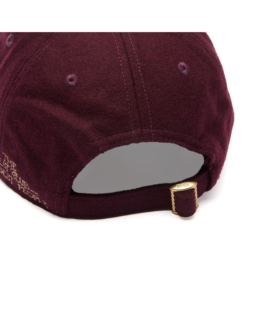 Drole de Monsieur Red Drole De Monsieur Monogram Cap for men