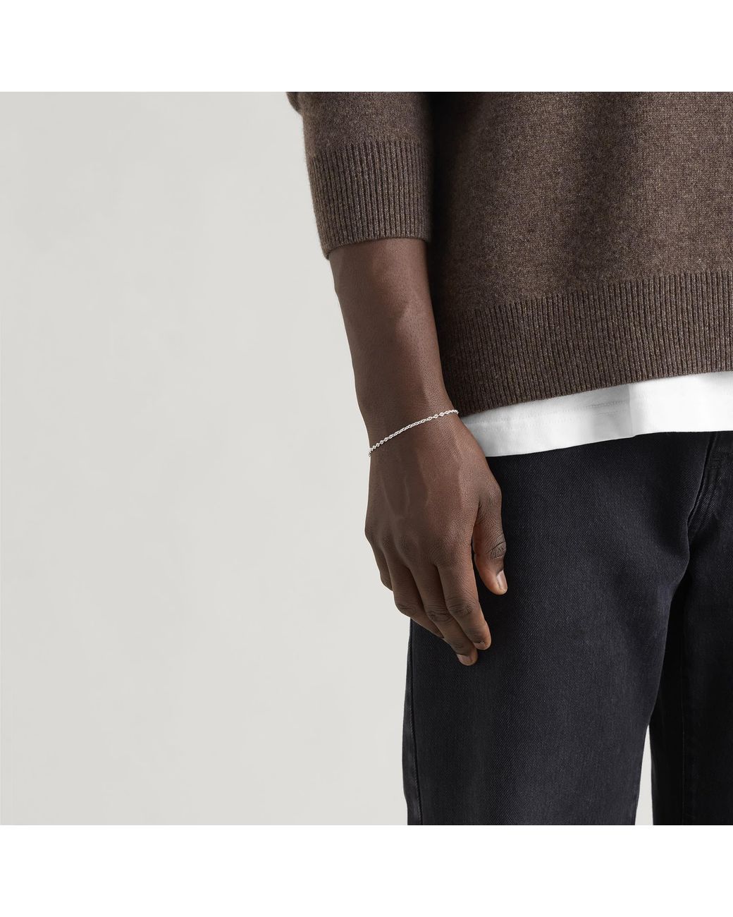 Common Lines Metallic Mini Marina Bracelet for men