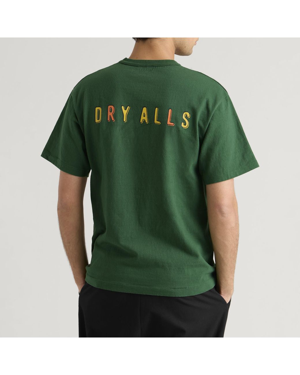 Human Made Green Heart Logo T-Shirt for men