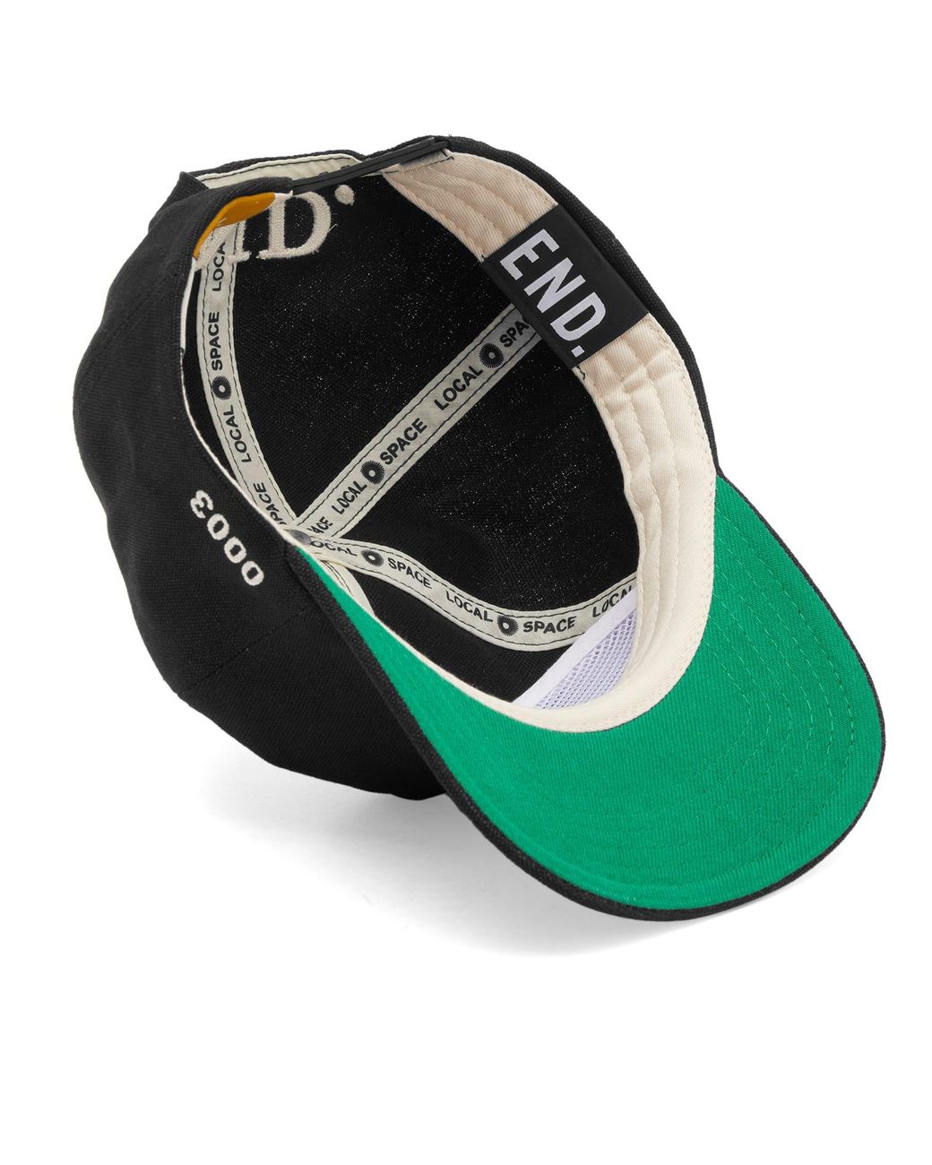 Local Space Black Presented By End. Logo Cap