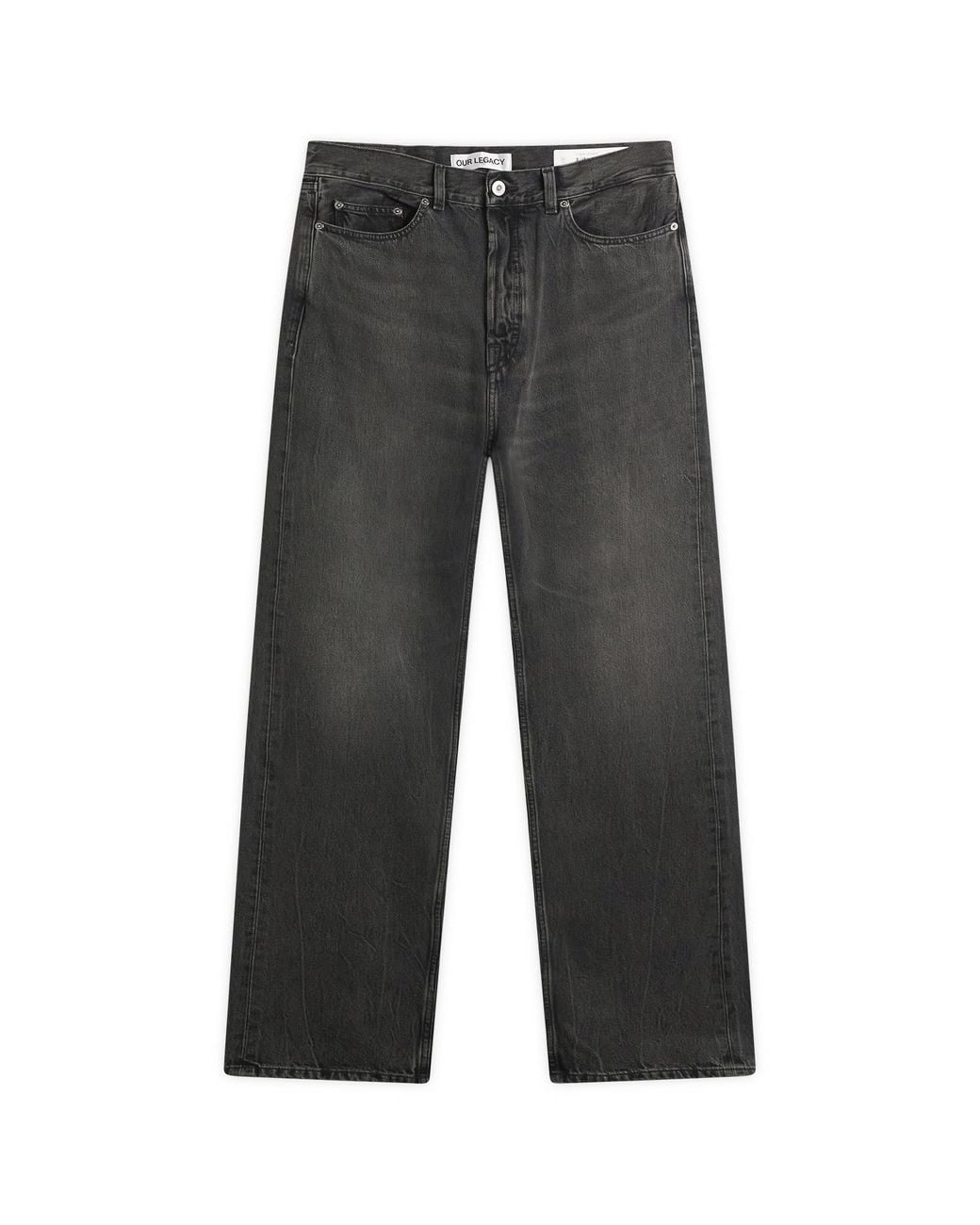 Our Legacy Gray First Cut Jeans for men
