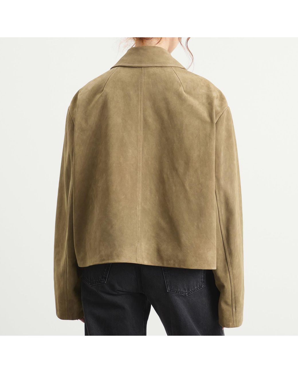 Rick Owens Green Heizer Mac Jacket