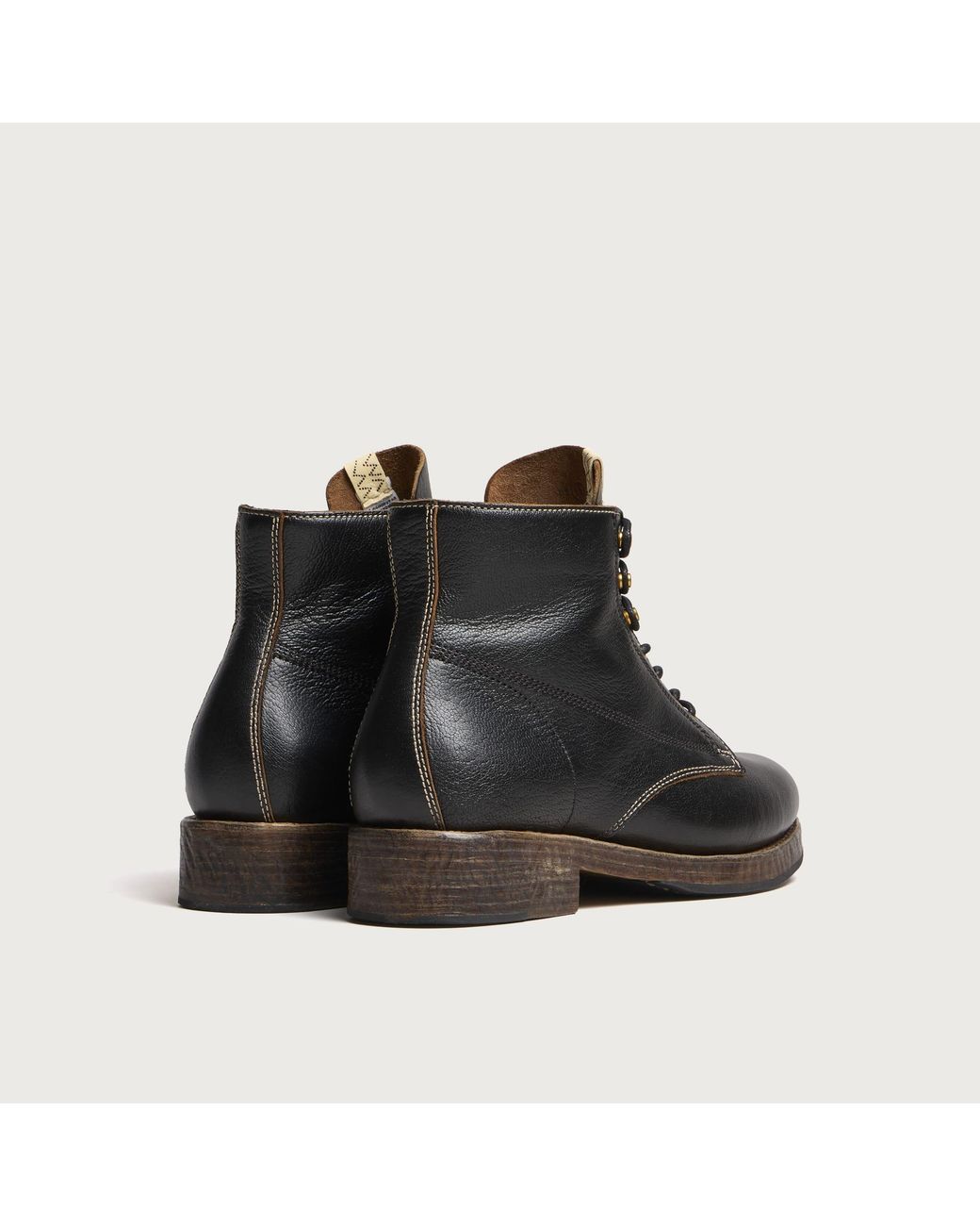 Visvim Black Virgil Folk Boots for men