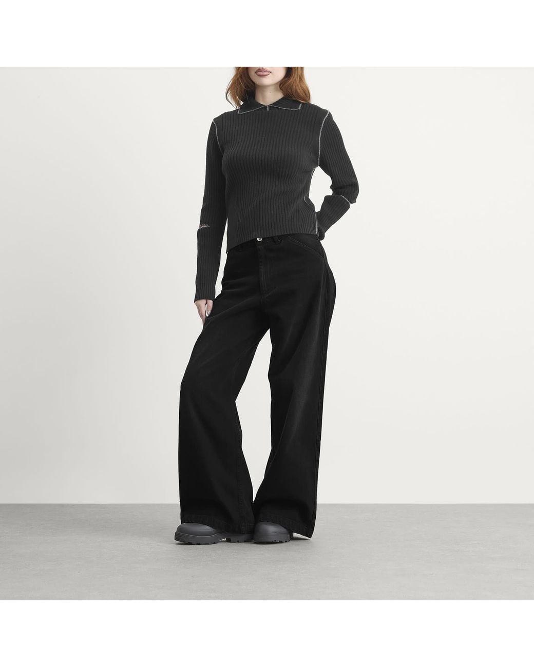 YMC Courtney Jeans in Black | Lyst