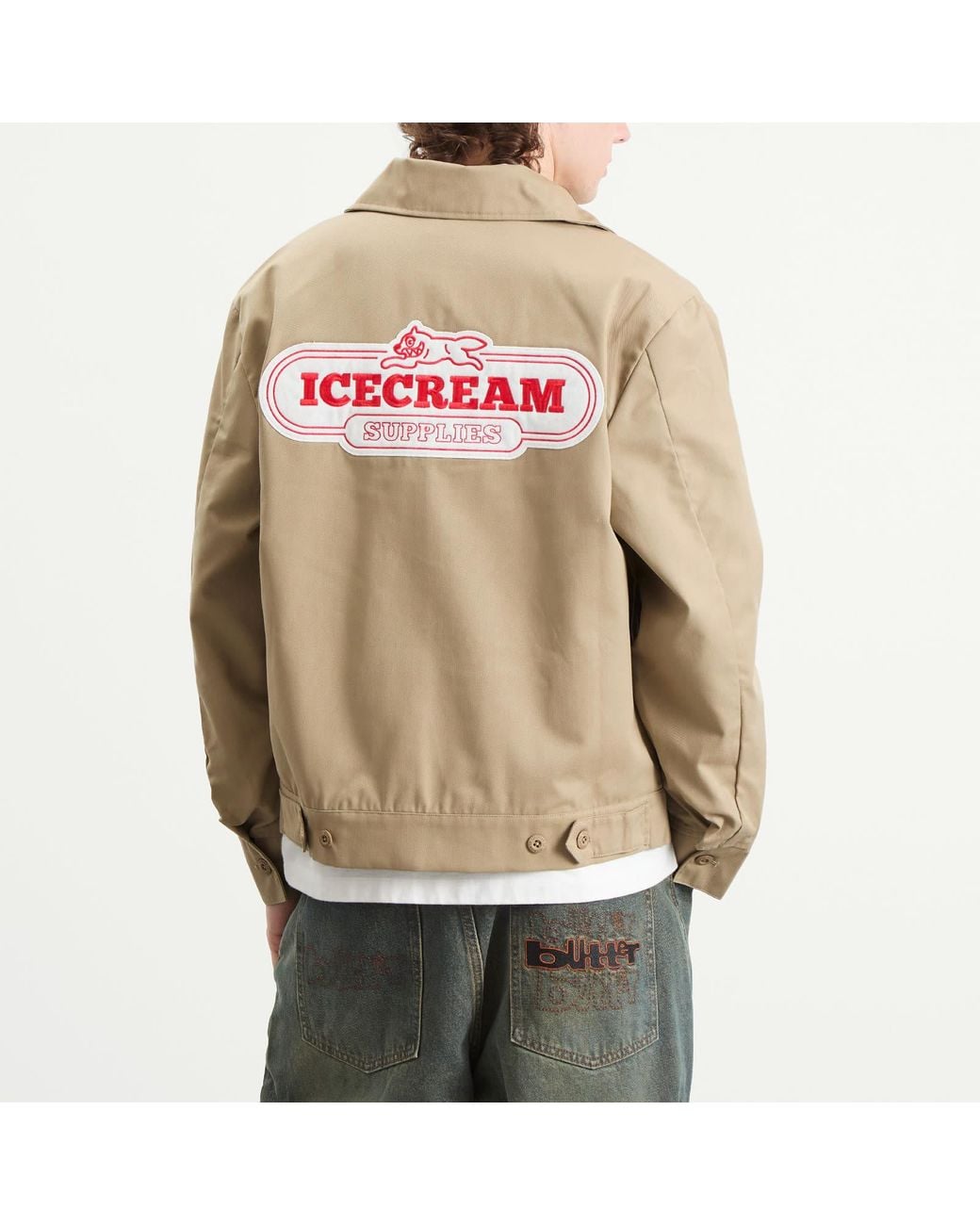 ICECREAM Natural Ic Supplies Work Jacket for men