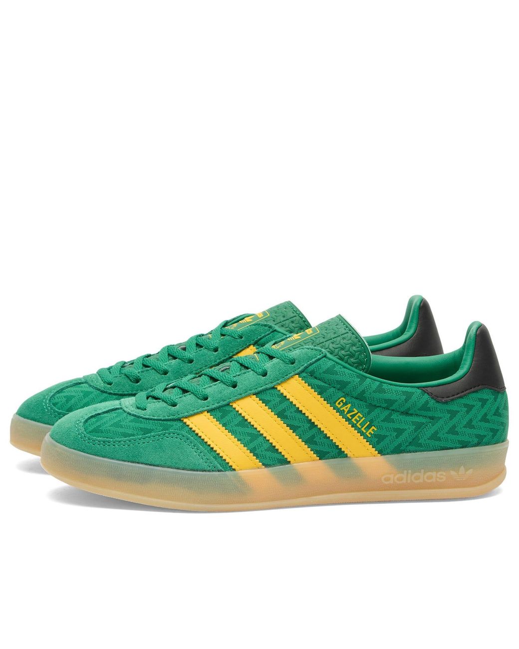 Adidas Originals Green Gazelle Indoor Sneakers