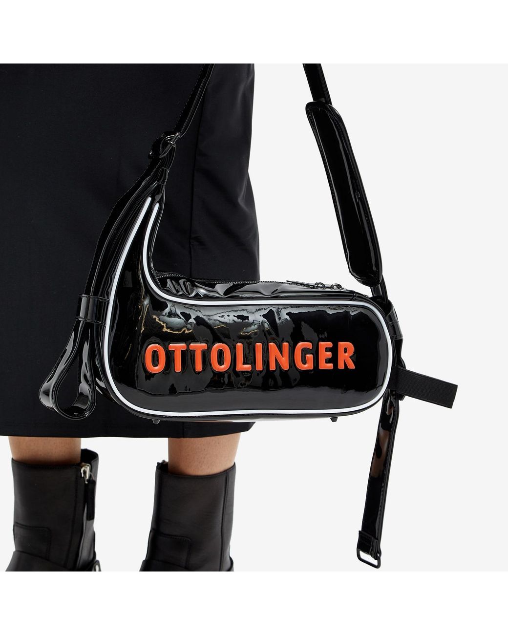 Ottolinger x Puma logo-embossed Shoulder Bag | Pink | FARFETCH