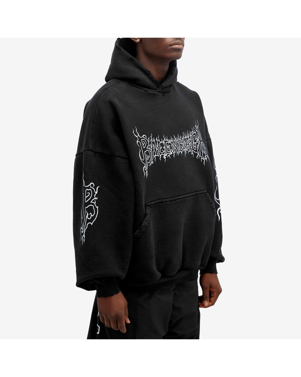 【BALENCIAGA】Darkwave特大パーカー Balenciaga Darkwave Round Hoodie Oversized | Saks Fifth Avenue
