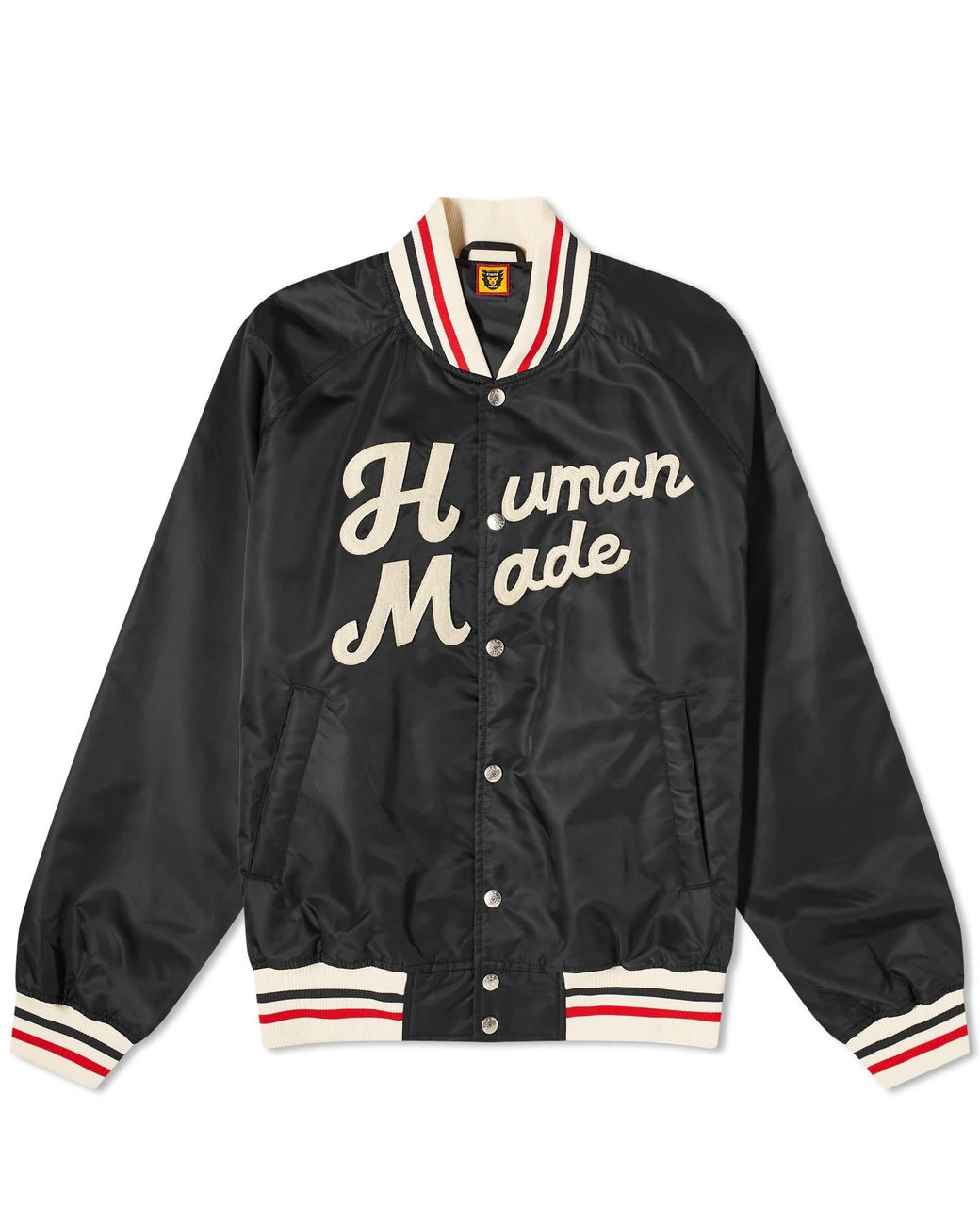 Human Made Nylon Stadium Jacket in Black for Men | Lyst UK