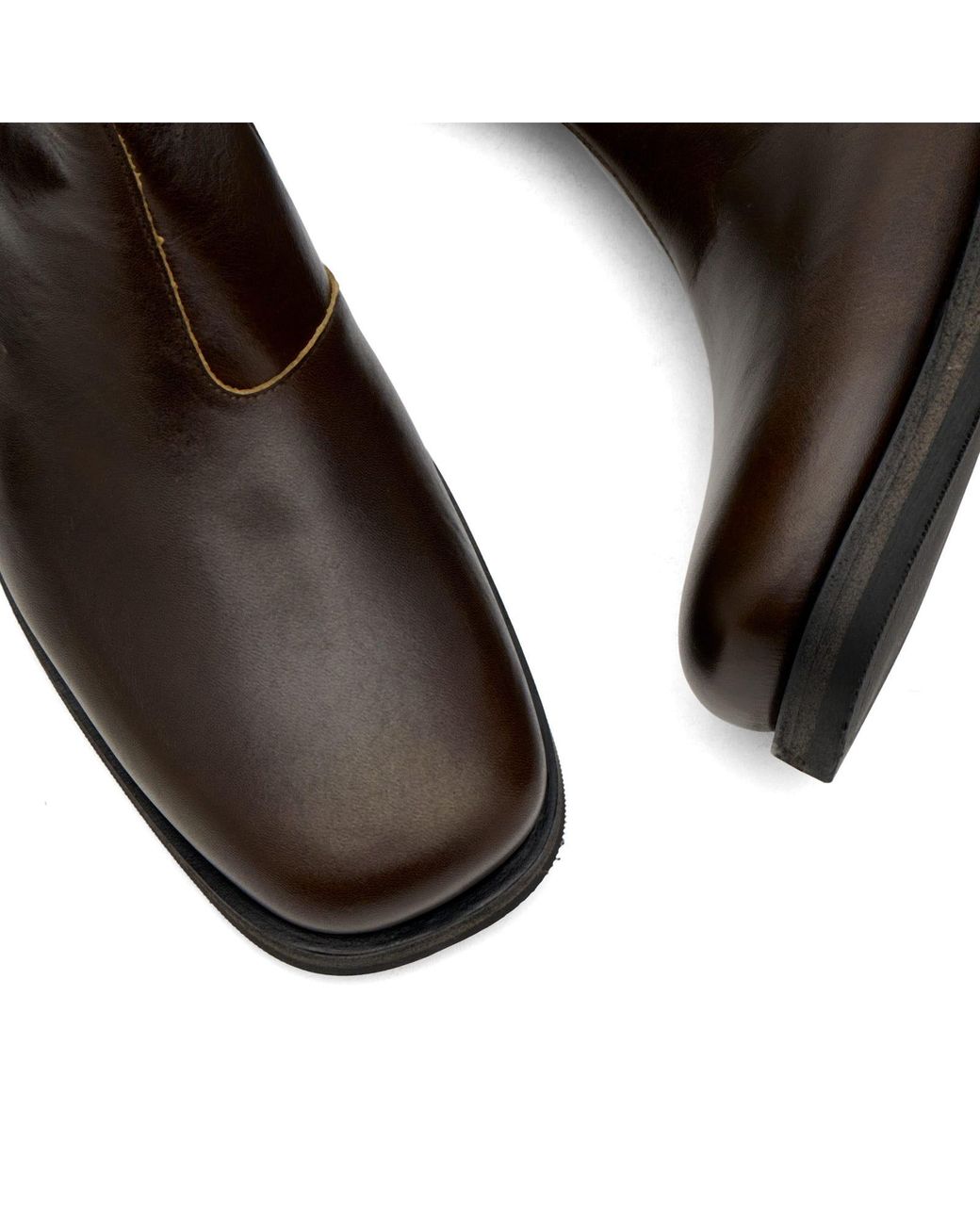 Our Legacy Black Leather Camion Boot for men