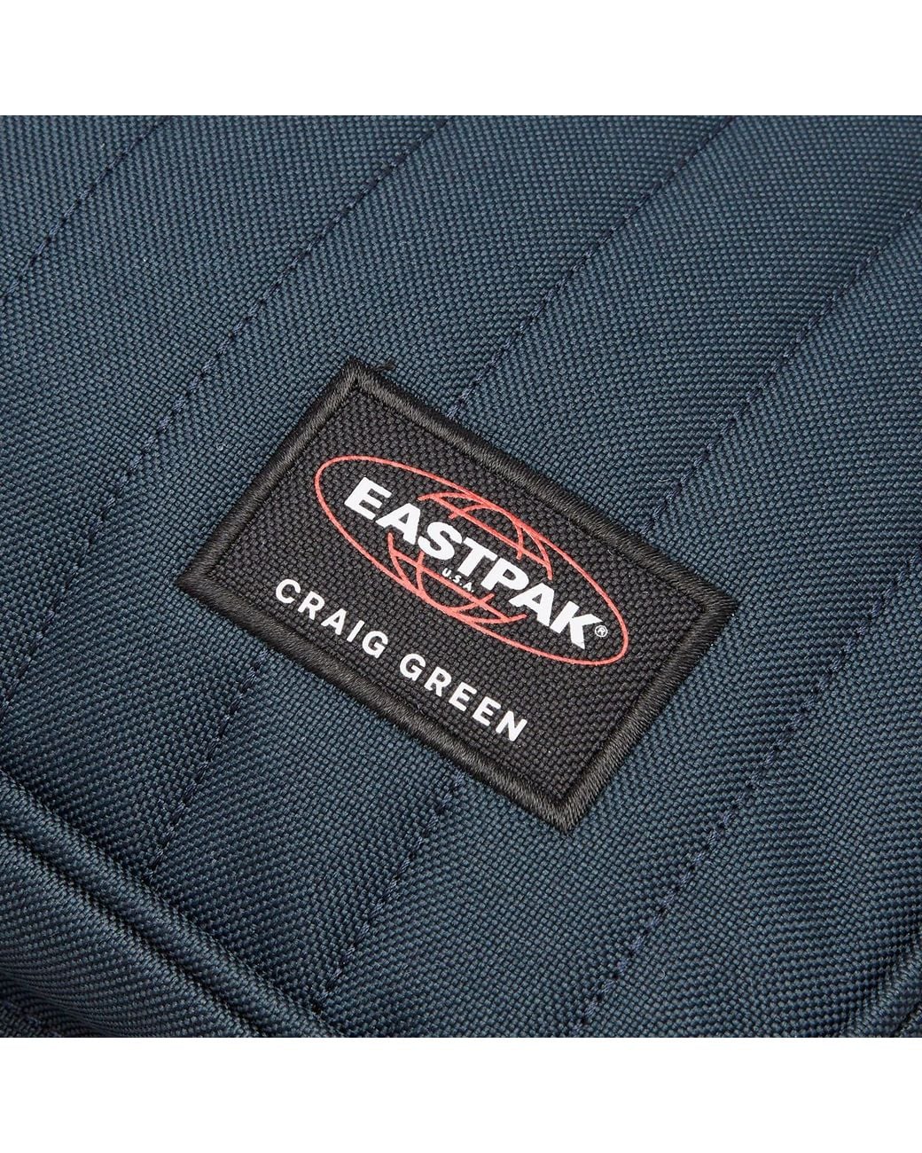 Eastpak Blue X Craig Quilted Padded Pak'R Backpack