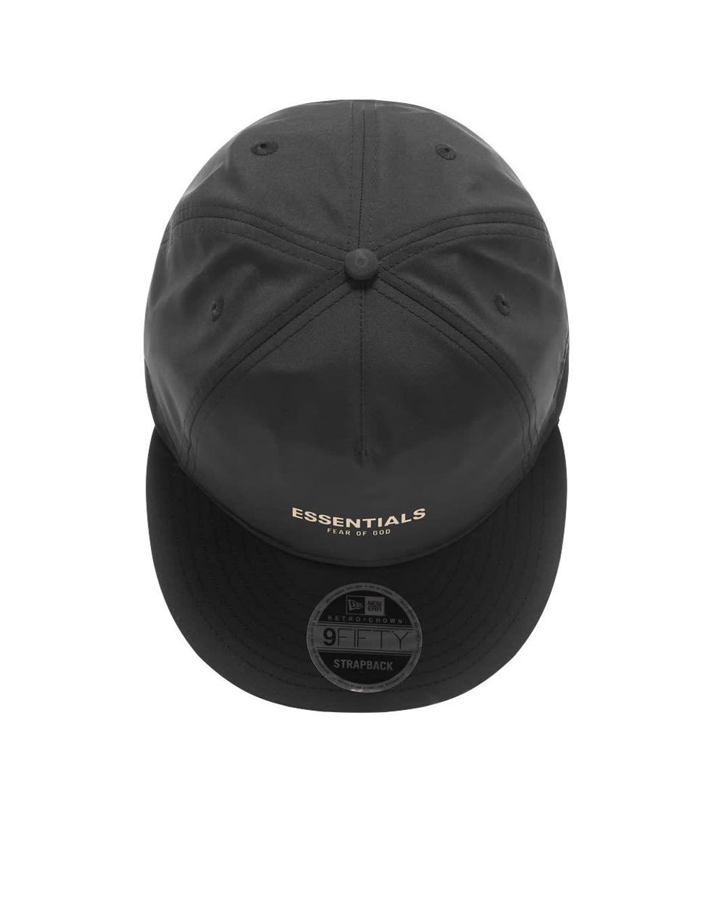 Fear of God ESSENTIALS X New Era Cap in Black for Men | Lyst