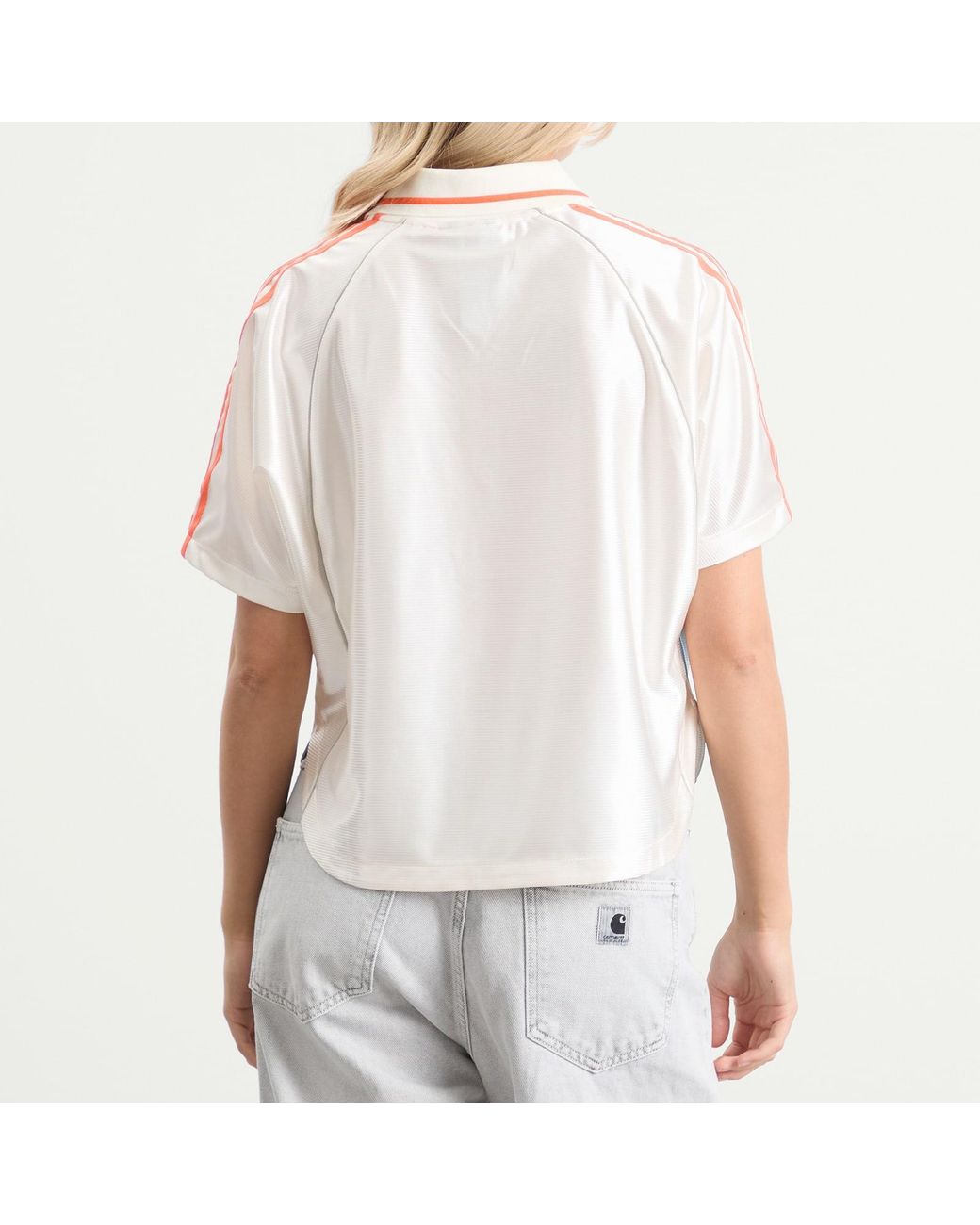 Adidas Blue X Miaou Football Cropped Top