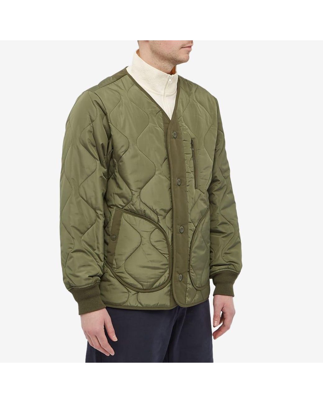 FRIZMWORKS M65 Field Liner Jacket in Green for Men | Lyst UK