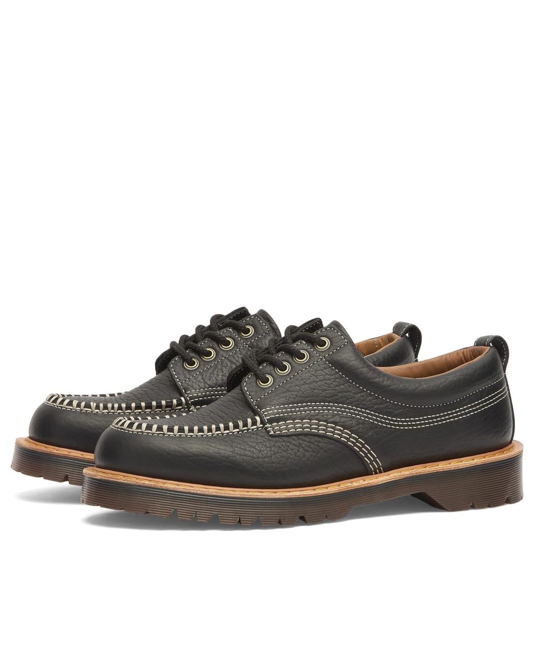 Dr. Martens Brown Lowell Shoe for men