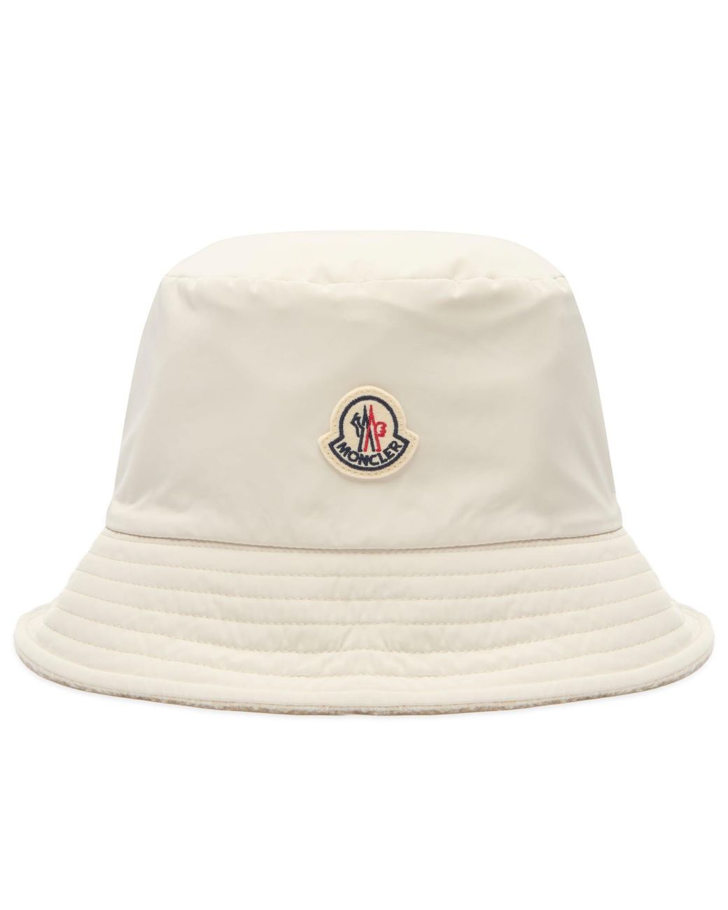 Moncler Natural Teddy Fleece Bucket Hat for men