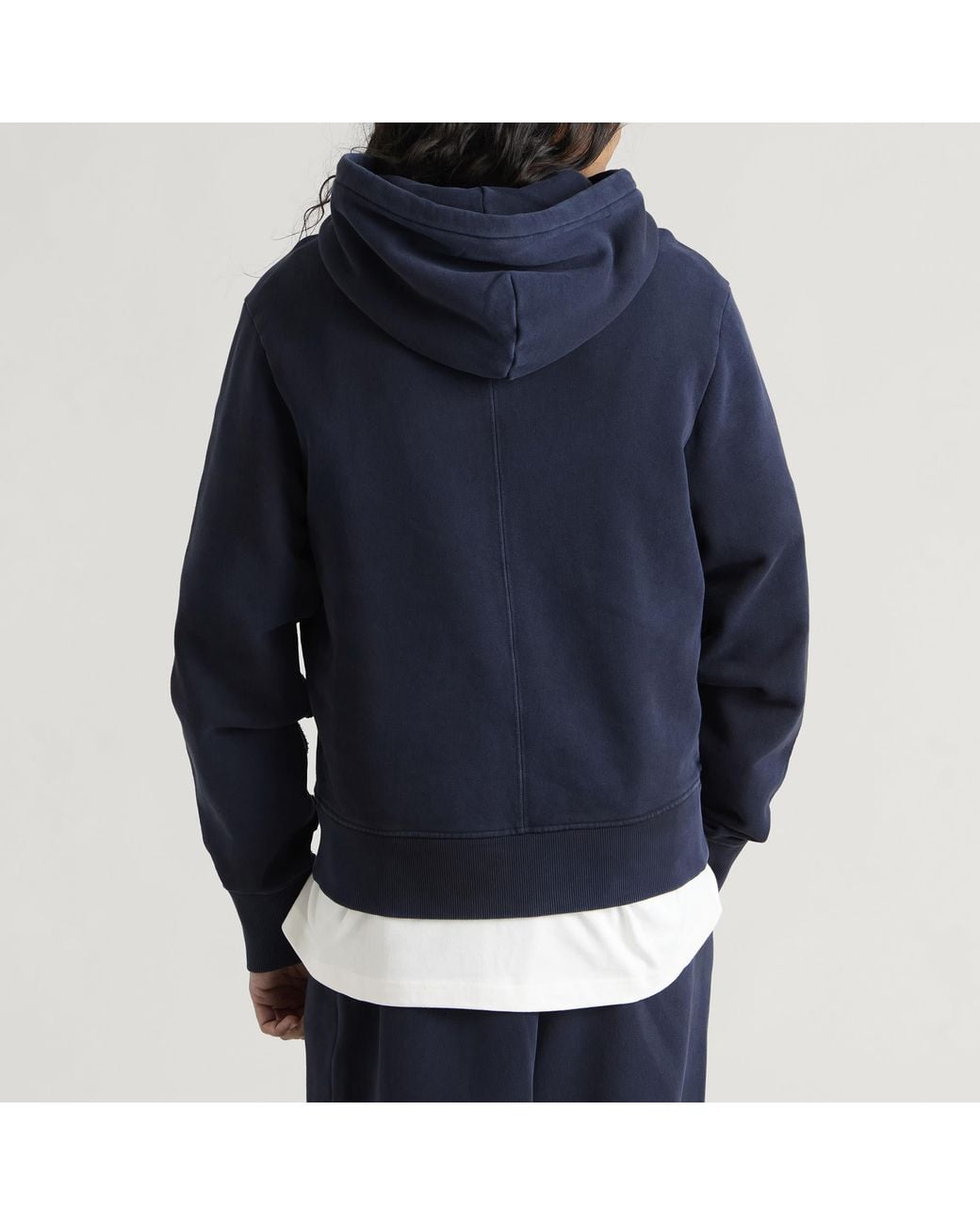Entire studios Blue Slim Zip Up Hoodie for men