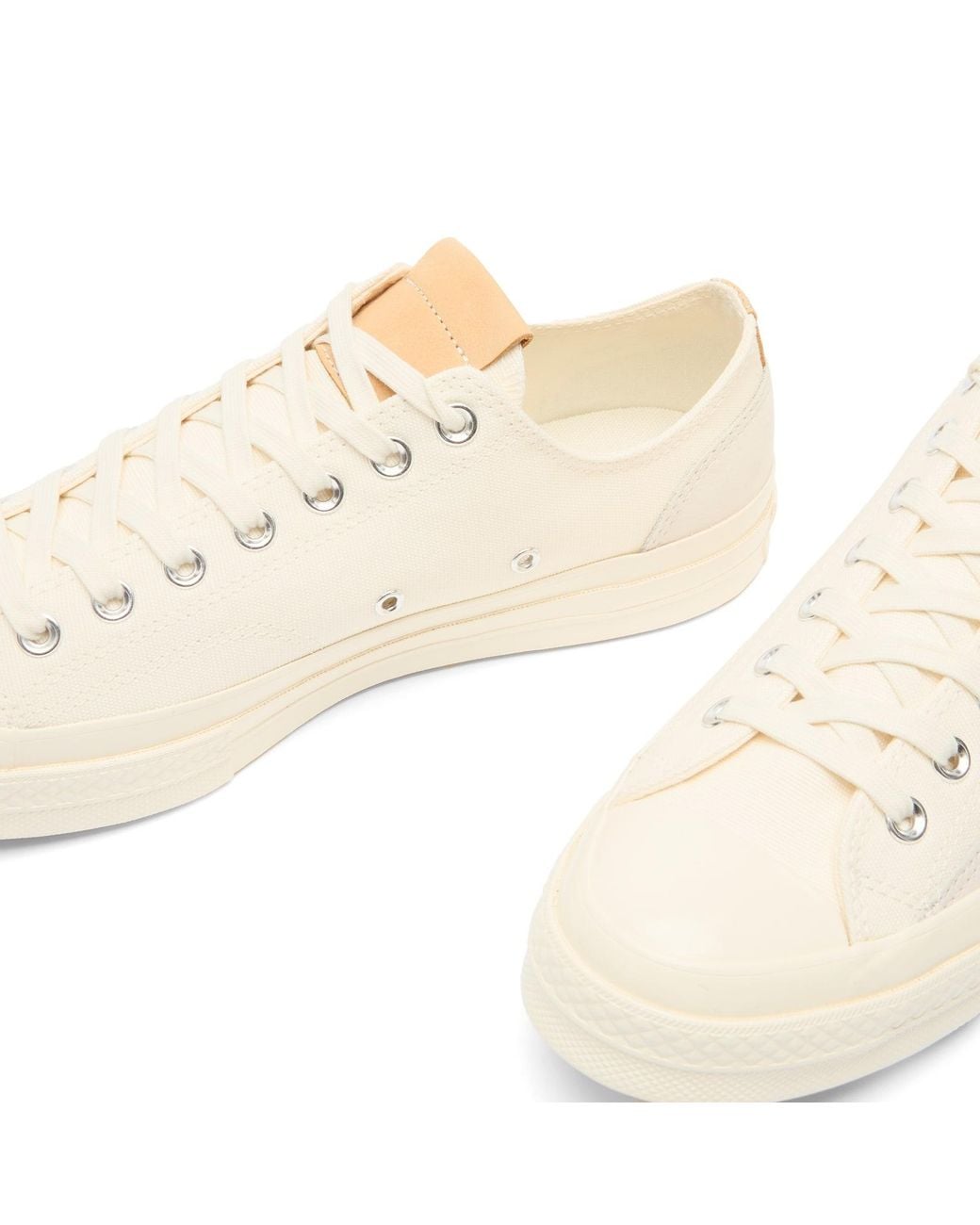 Converse White Chuck Taylor 1970S Canvas-Suede Ox Sneaker for men