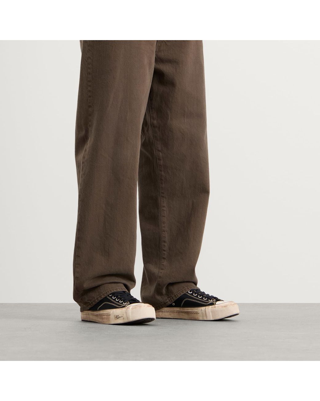 Visvim Black Skagway Lo G.Patten Sneakers for men