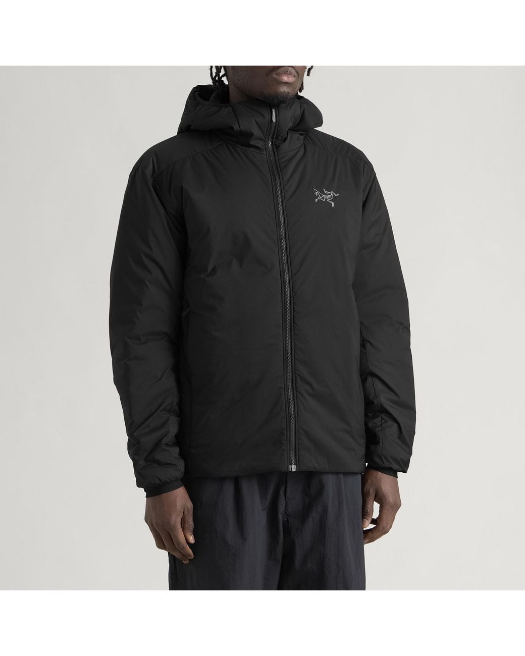 Arc'teryx Black Atom Sv Hooded Jacket for men