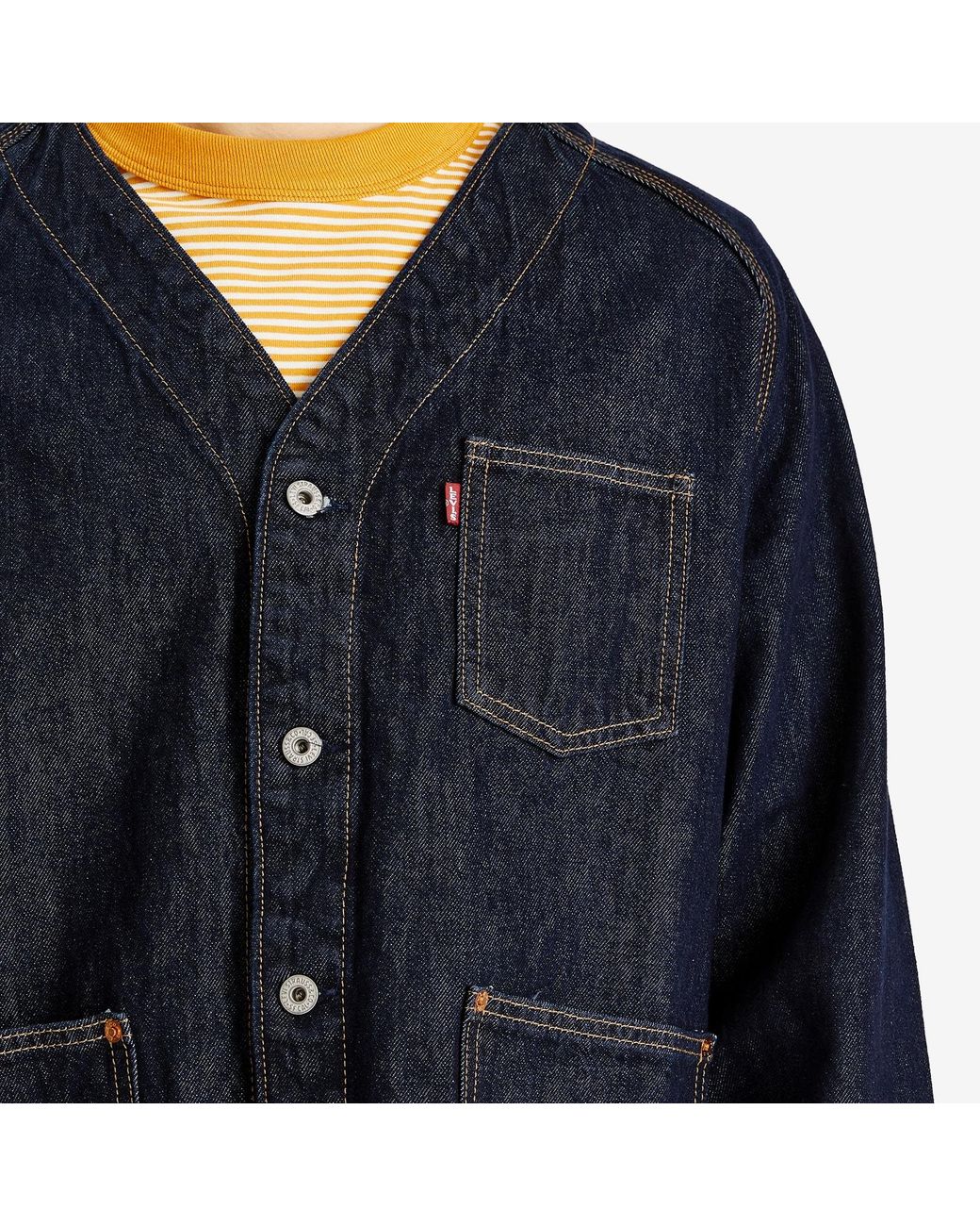 Levi's Tab Union Engineer Cardigan in Blue for Men | Lyst Canada