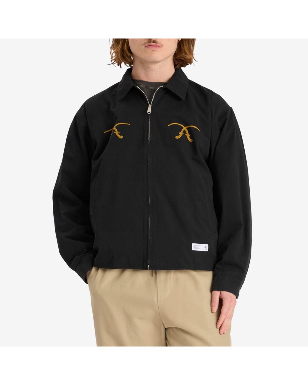 Neighborhood Souvenir Jacket in Black for Men | Lyst UK