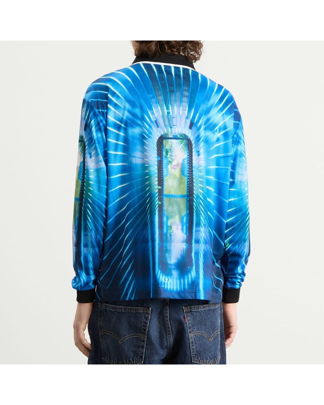 METALWOOD STUDIO Blue Ktv Long Sleeve Jersey for men