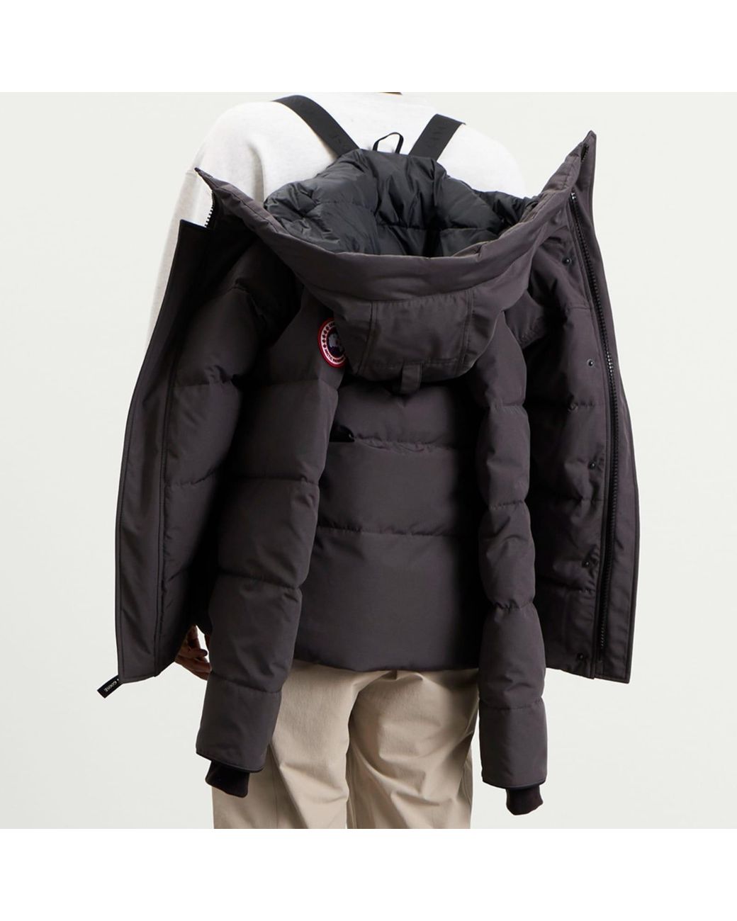 Canada Goose Black Macmillan Parka Jacket for men