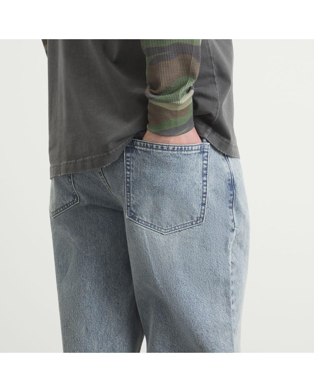 Thisisneverthat Blue Relaxed Jeans for men