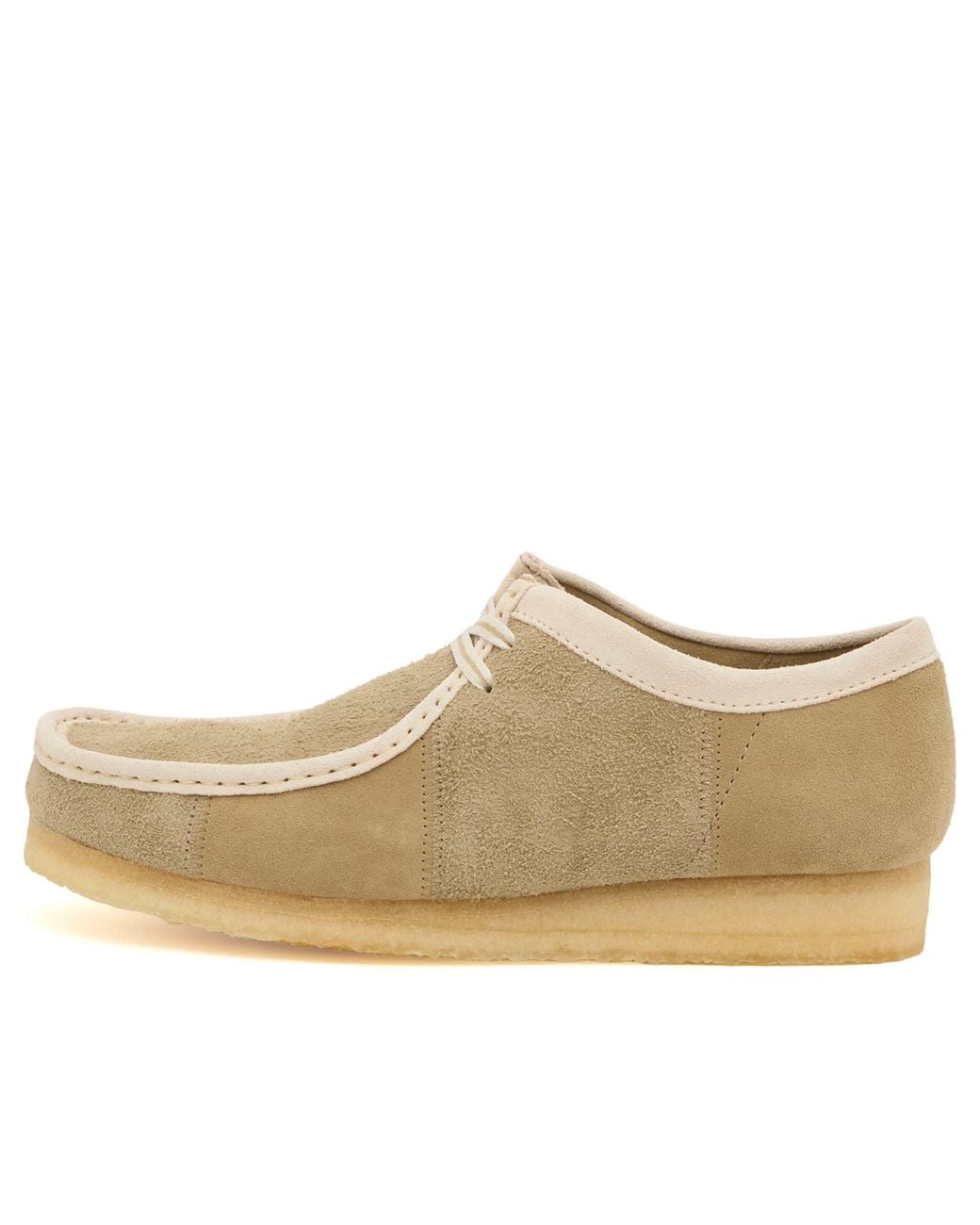 Clarks Patchwork Wallabee in Natural for Men | Lyst Canada