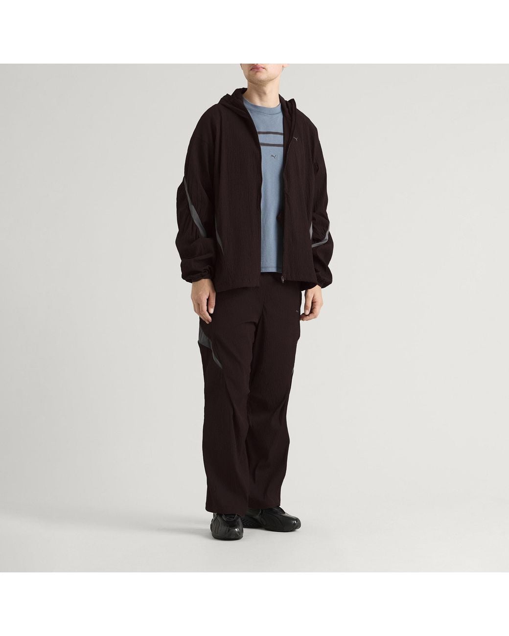 PUMA Black Clrt Track Jacket for men