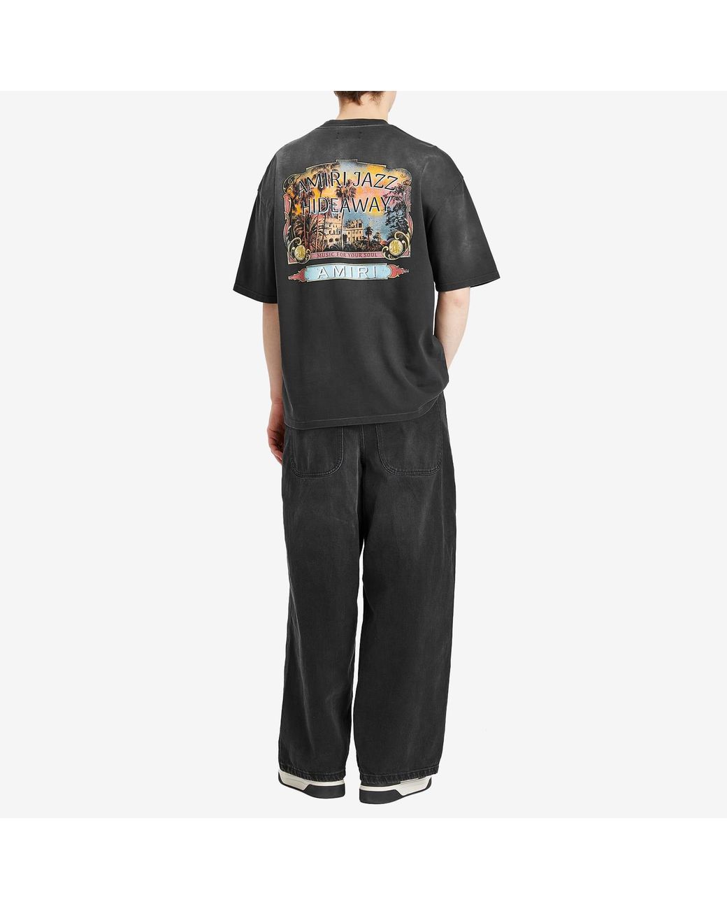 Amiri Jazz Hideaway T-Shirt in Black for Men | Lyst