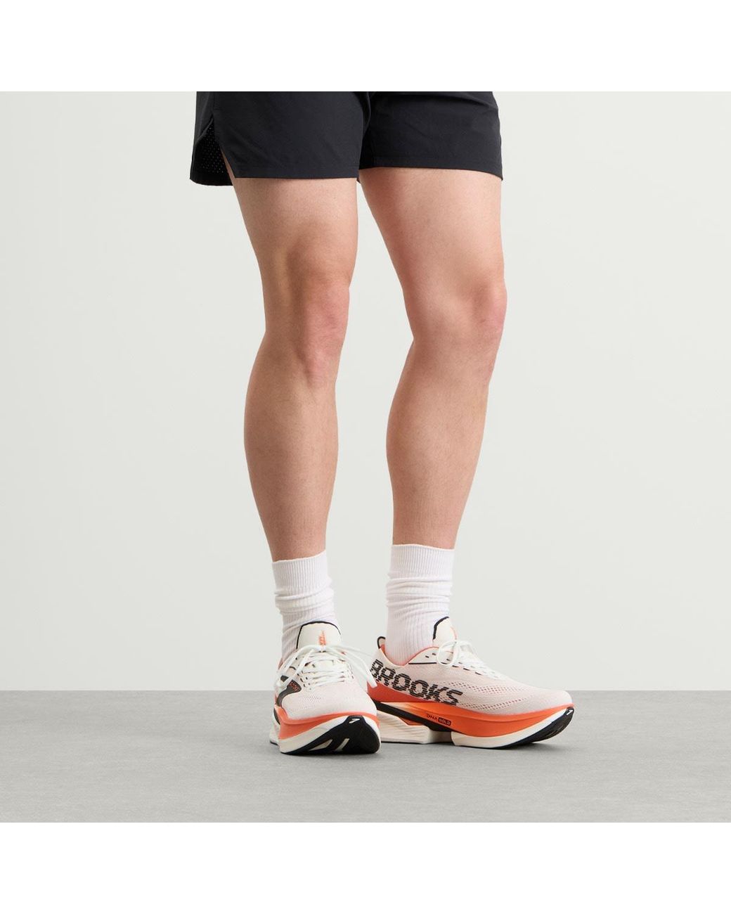Brooks White Hyperion Max 4 for men