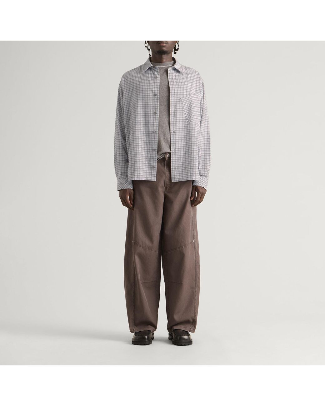 Samsøe & Samsøe Gray End. X Saarch Ki Shirt for men