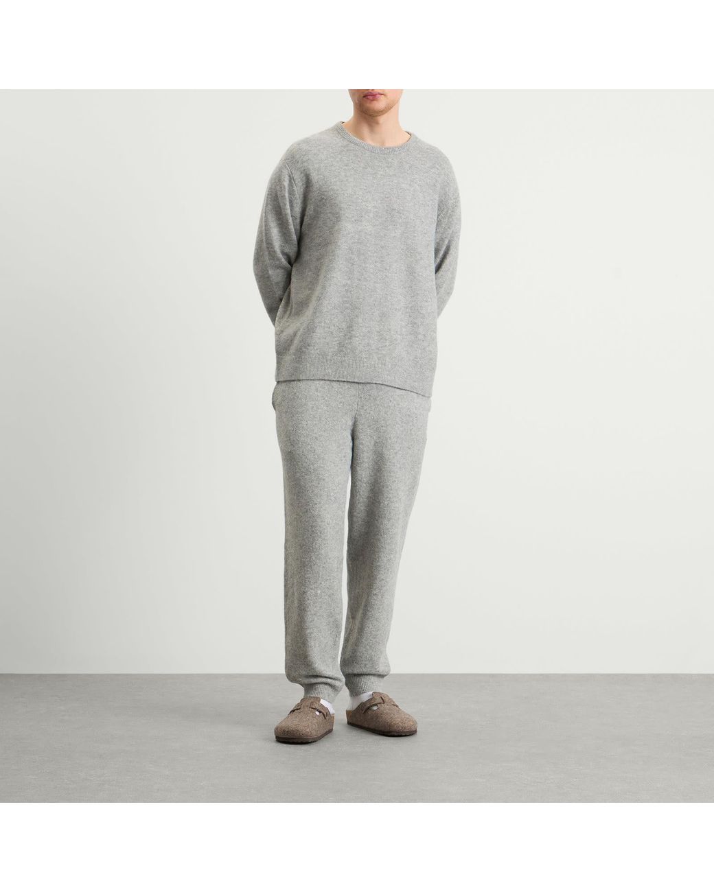 Calvin Klein Gray Lounge Long Sleeve Sweatshirt for men