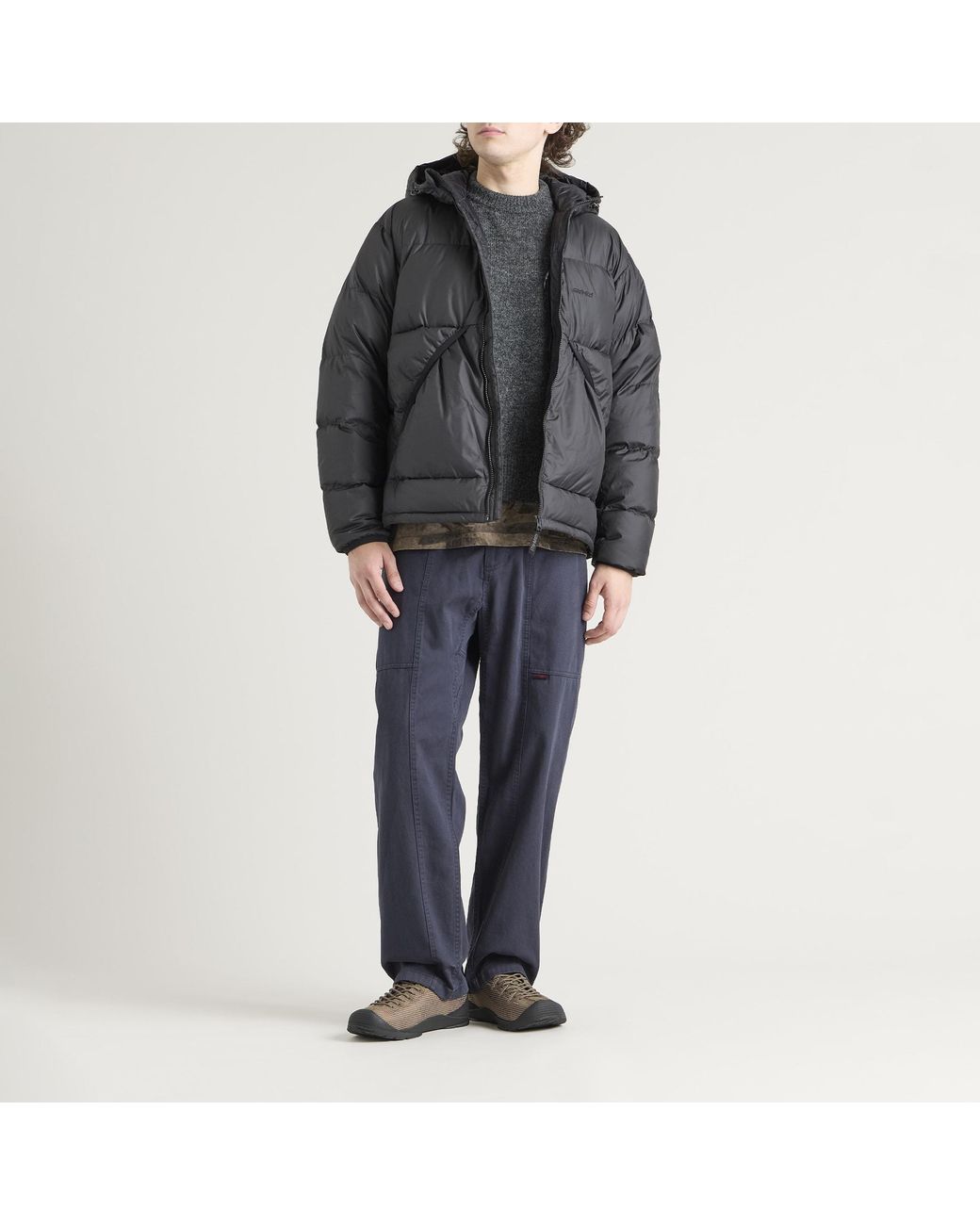 Gramicci Black Coldfront Down Jacket for men